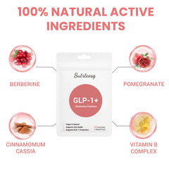 Sutrtcosg pomegranate berberine patch on skin demonstrating balanced lifestyle support.