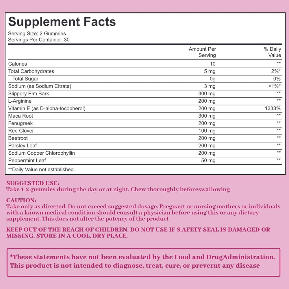 SUUDUUL Pheromone Gummies beetroot – vibrant color and vitality cue.