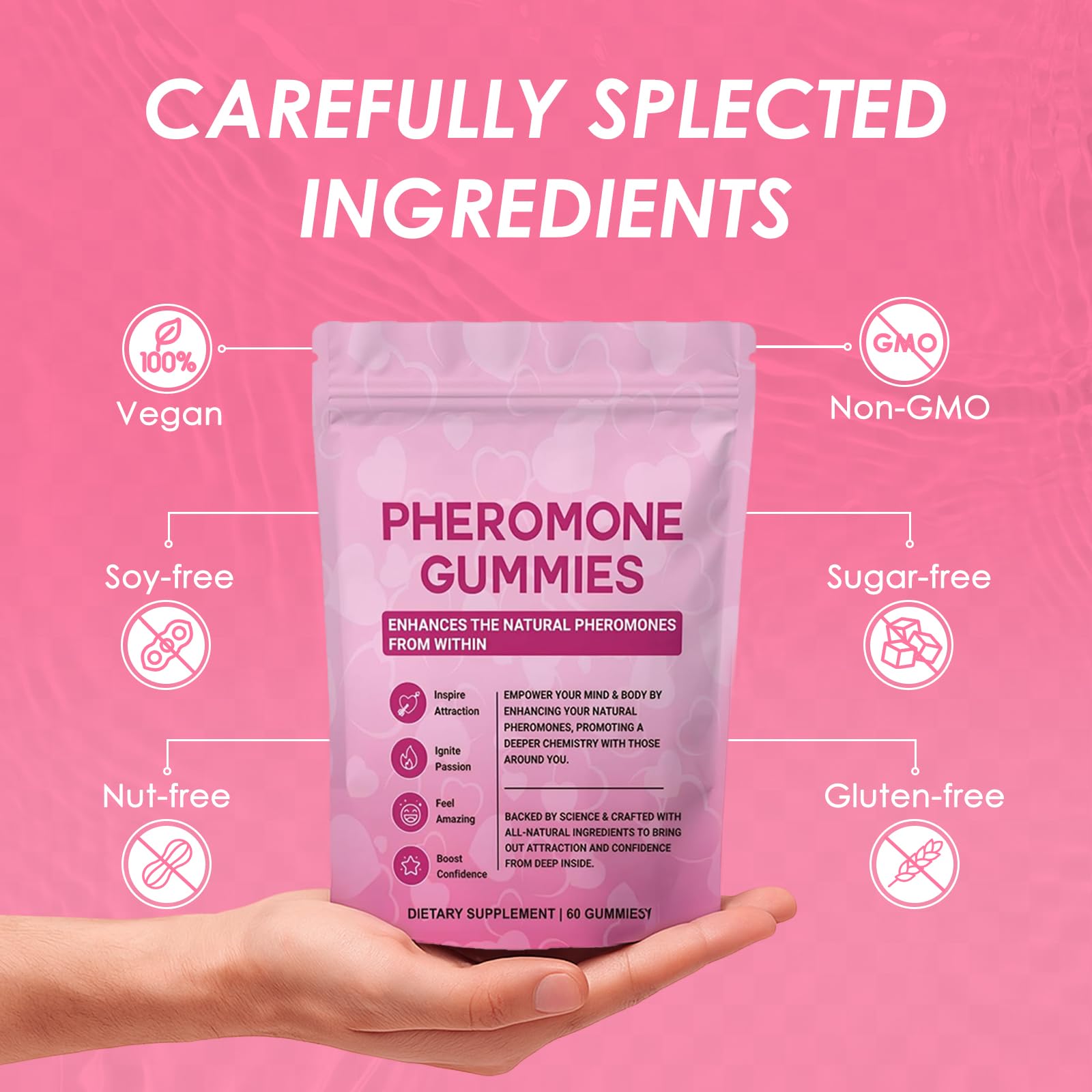 SUUDUUL Pheromone Gummies with Fenugreek – natural wellness notes.
