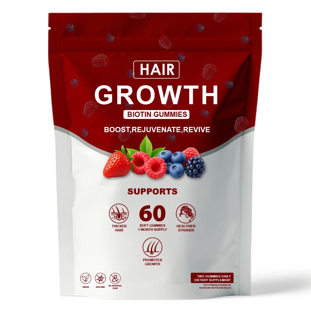 SUUDUUL Lumin Hair Gummies bottle front, easy daily use.