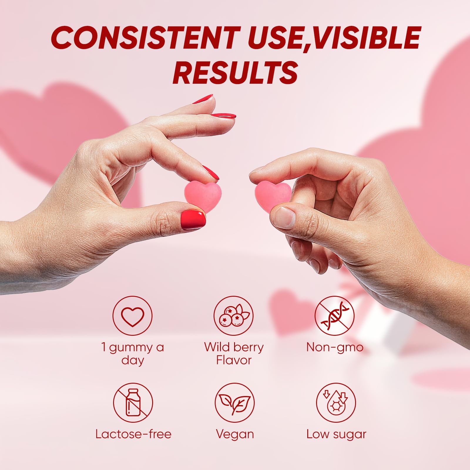 SUUDUUL Lumin Hair Gummies daily routine scene encourages consistency.