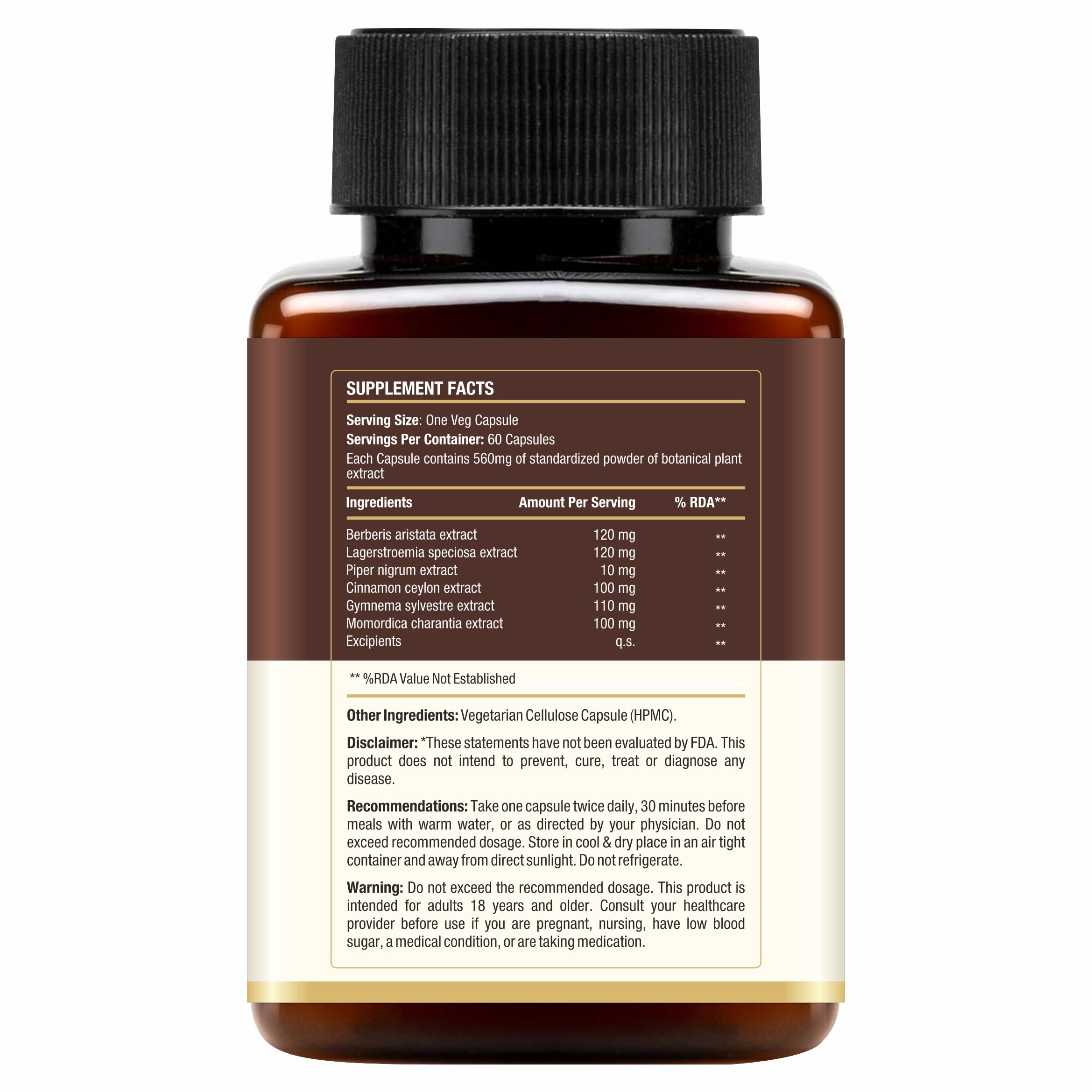 DiaCurex berberine capsules offer convenient daily use and digestive comfort