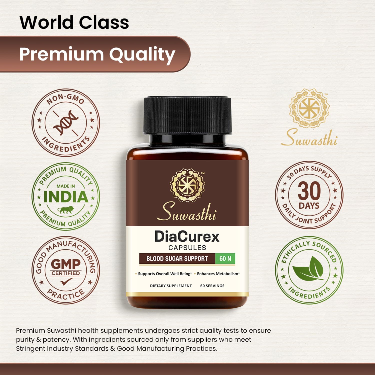 Suwasthi DiaCurex black pepper extract signals enhanced absorption potential