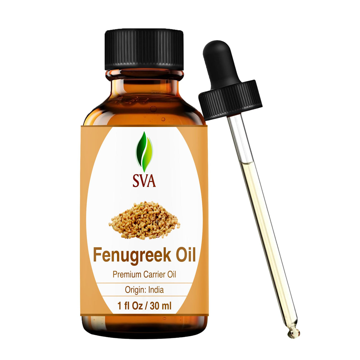 SVA Fenugreek Seed Oil bottle for versatile hair and skincare applications