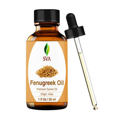 SVA Fenugreek Seed Oil bottle for versatile hair and skincare applications