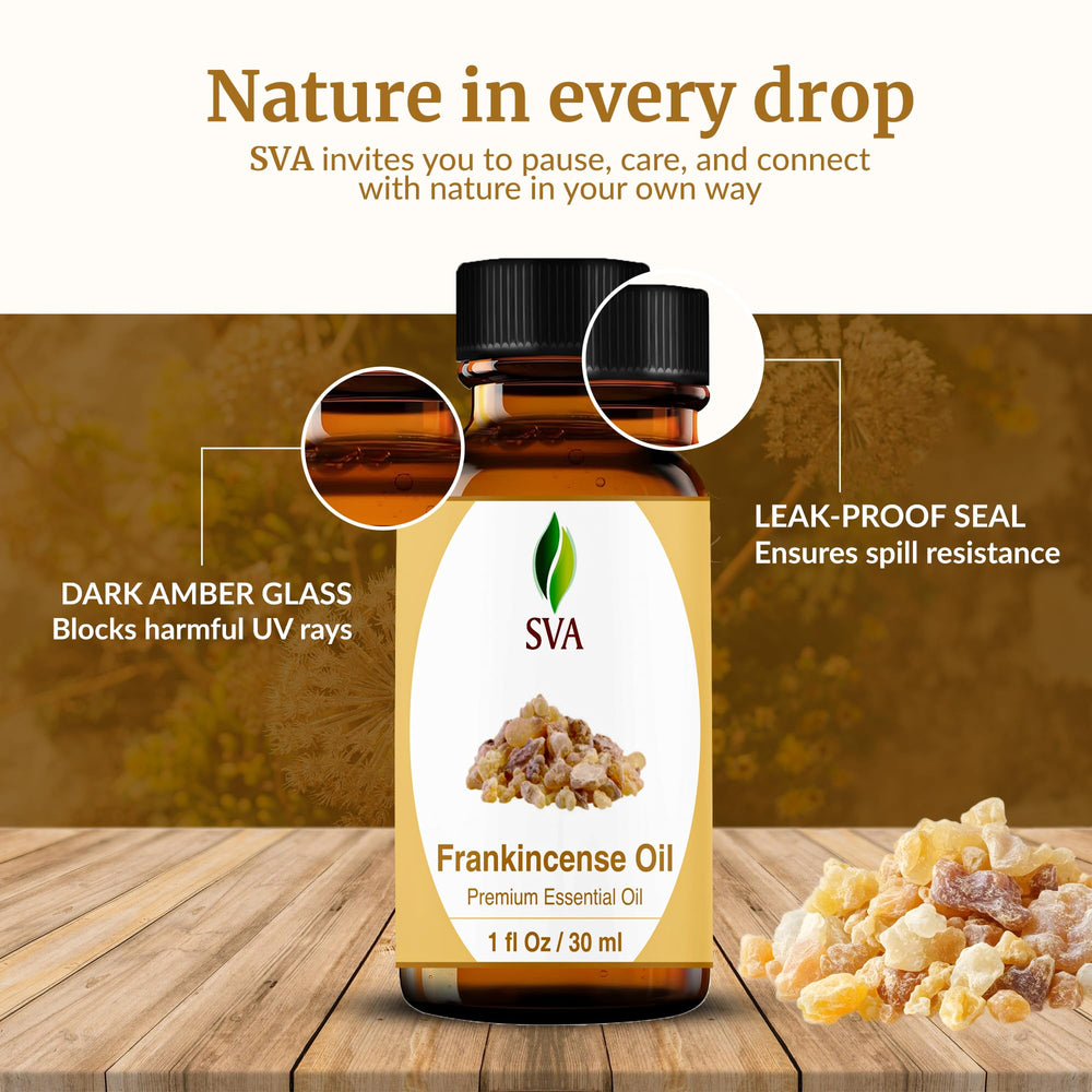 SVA Frankincense essential oil ready for DIY aromatherapy spray