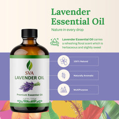SVA Lavender oil diffuser setup delivering a soothing aroma.