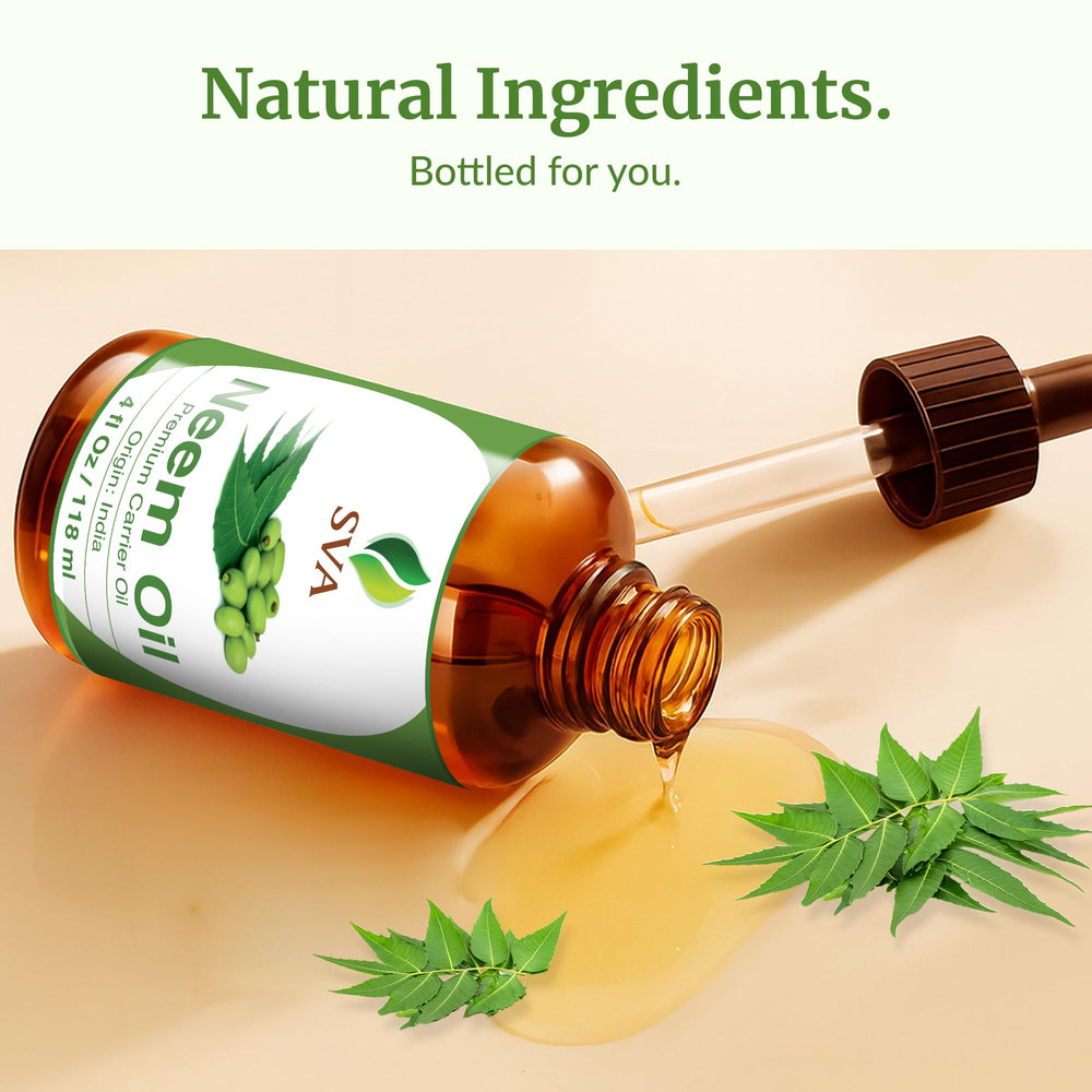 SVA Neem Oil is cruelty-free and preservative-free for skincare.