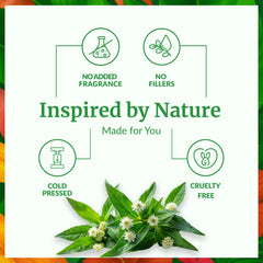 SVA ORGANICS bhringraj oil in daily hair care routine for healthier scalp.