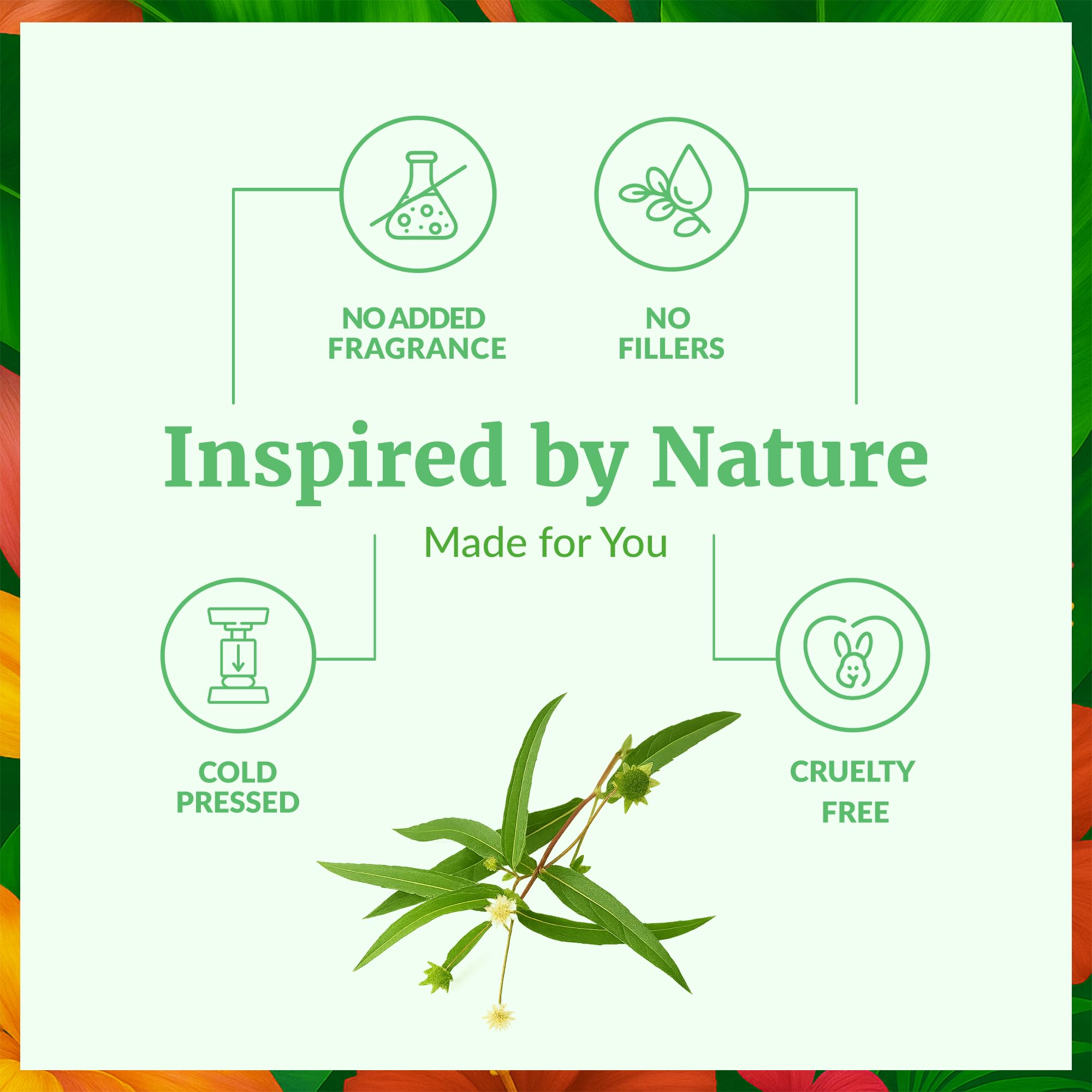 SVA Organics Bhringraj oil for scalp massage nourishes roots.