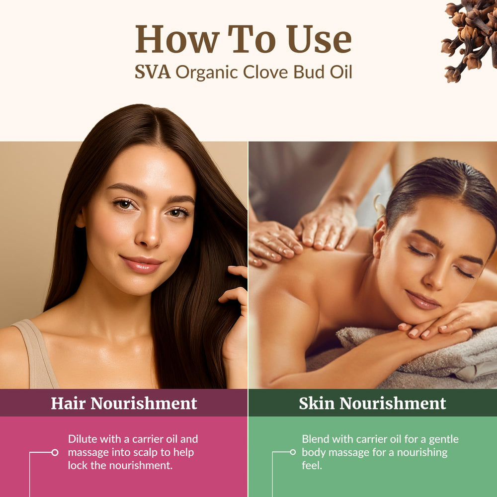 SVA ORGANICS Clove Oil in soap or candle making context