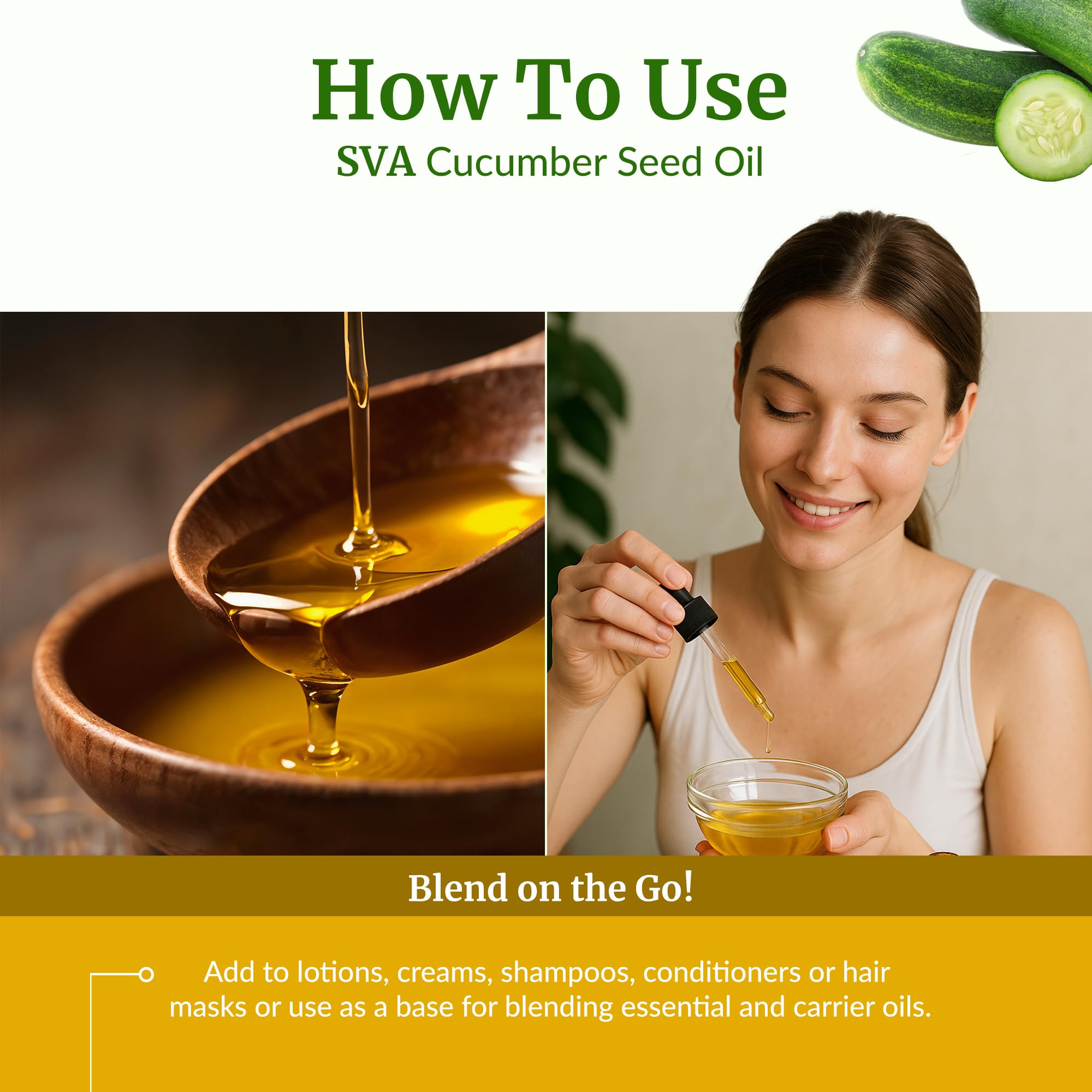 Nail care and cuticle massage using cucumber seed oil for soft nails