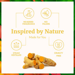SVA ORGANICS cuidado de piel con aceite de cúrcuma para uso cosmético.