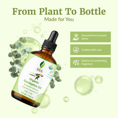 SVA ORGANICS eucalyptus oil for soap and candle making.