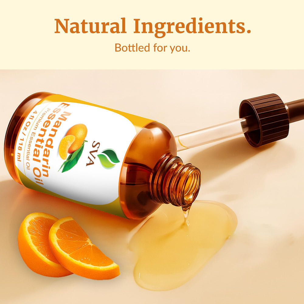 SVA Mandarin essential oil roll-on or spray blends for convenient use.