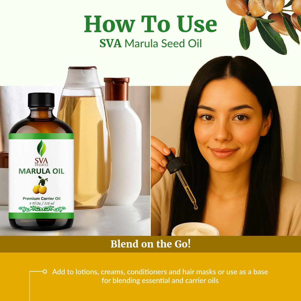 Wrap method for deeper penetration with Marula Oil