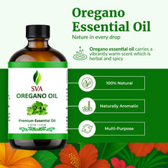 Hair care with SVA oregano oil diluted in carrier oil for scalp health.
