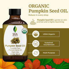 Dropper close-up of SVA Organics pumpkin seed oil for precise application.