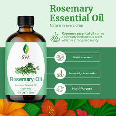 SVA ORGANICS Rosemary Oil in diffuser for aromatic spaces.