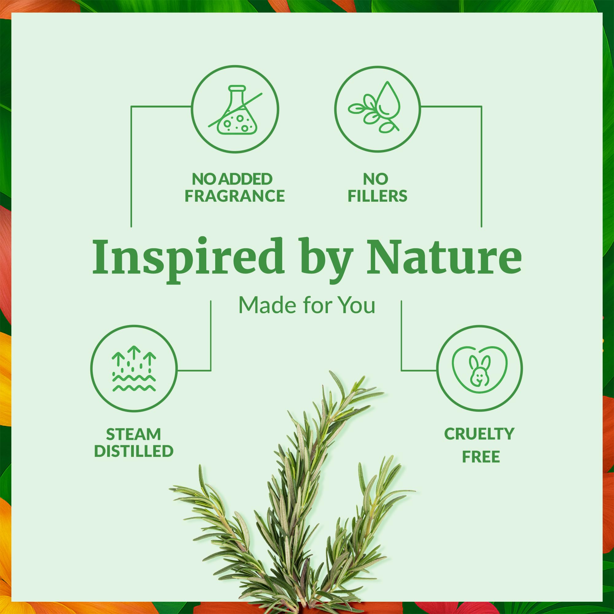 SVA ORGANICS Rosemary Oil suitable for hair massage and scalp care.