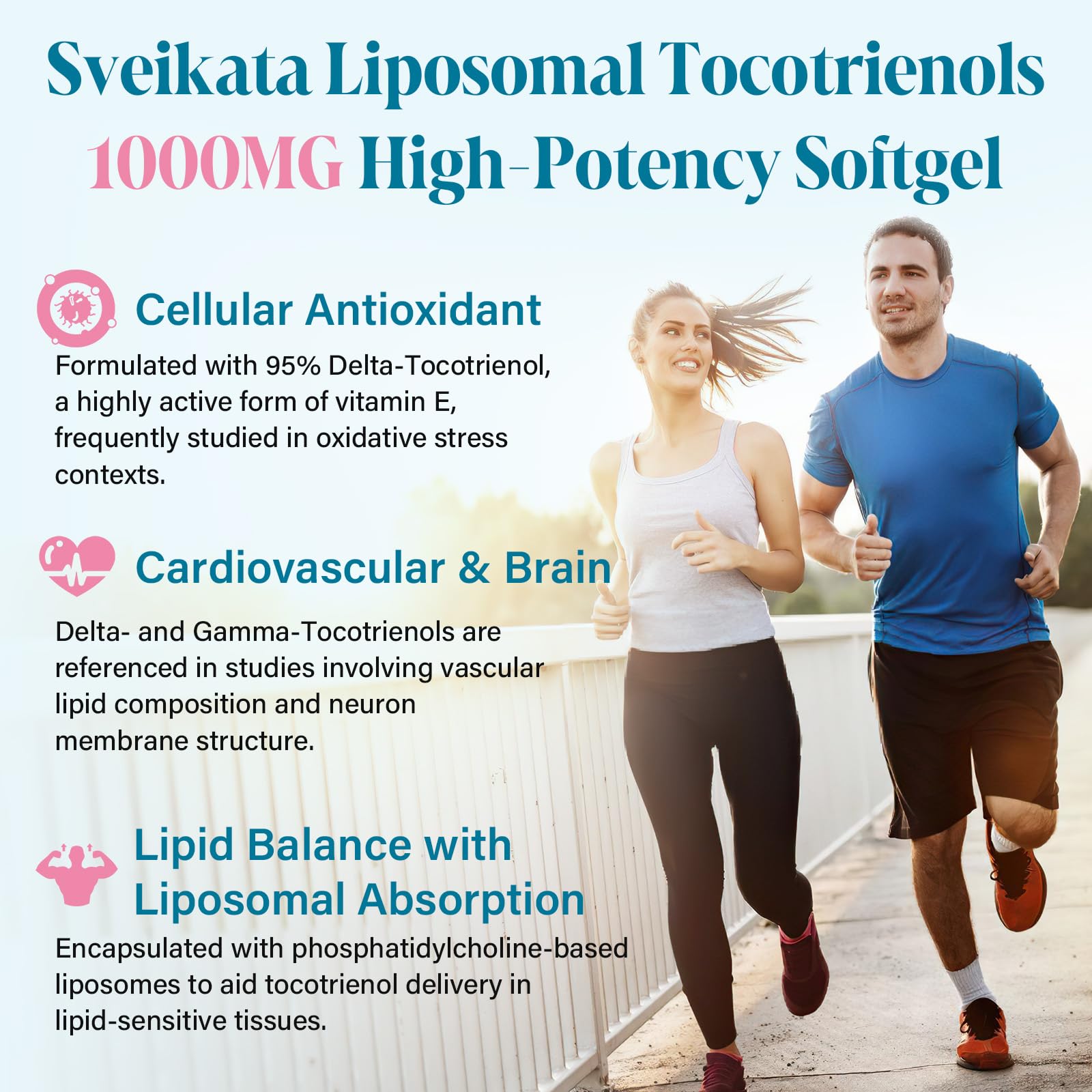 Svaiketa liposomal tocotrienols label suggests a 60-day serving
