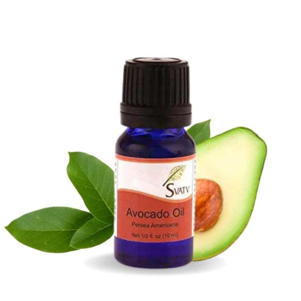 SVATV Avocado oil bottle provides a warm fragrance for home relaxation.