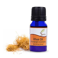 SVATV KHUS diffuser session highlighting peachy vetiver notes.