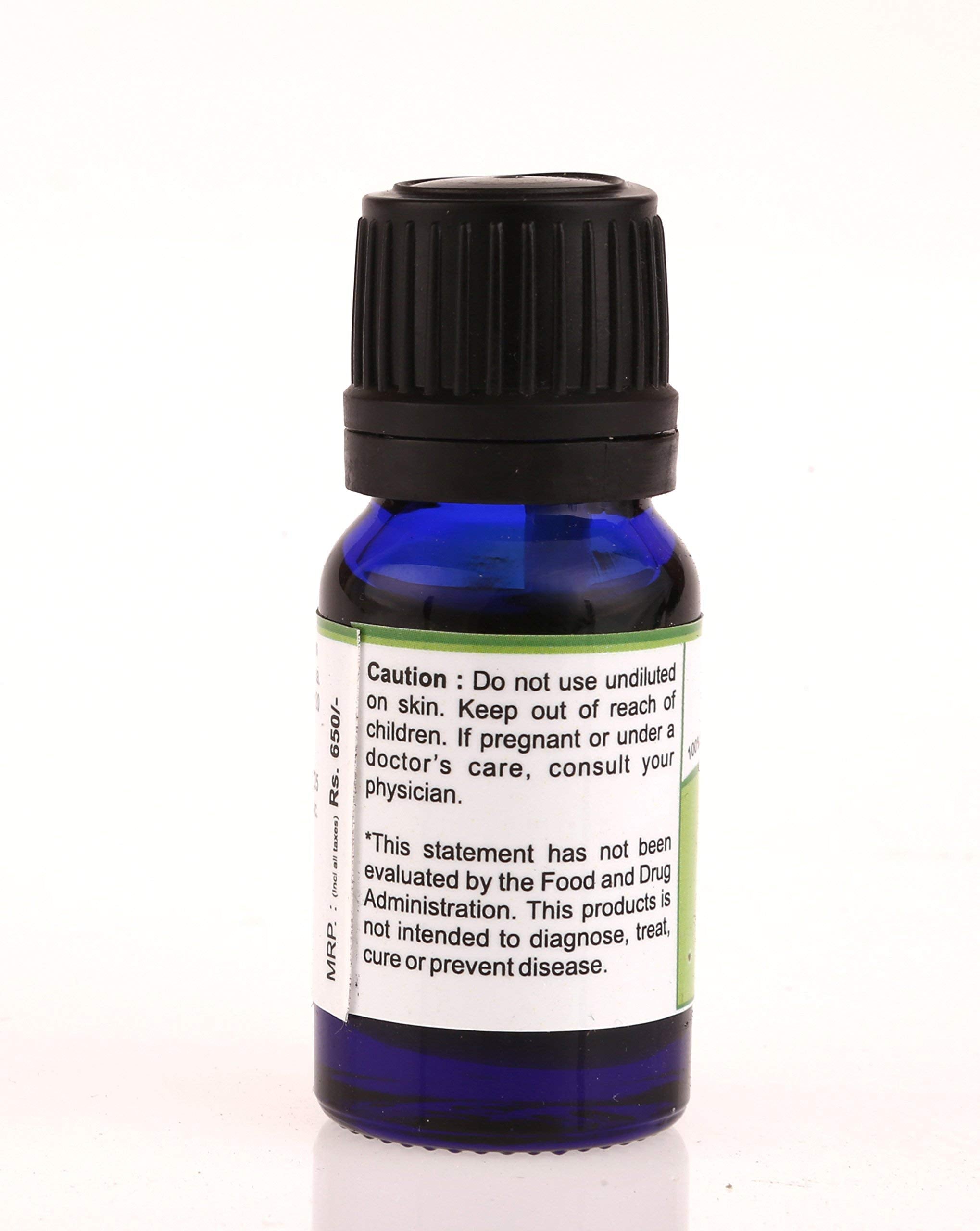 SVATV Patchouli oil bottle with dropper for blending.