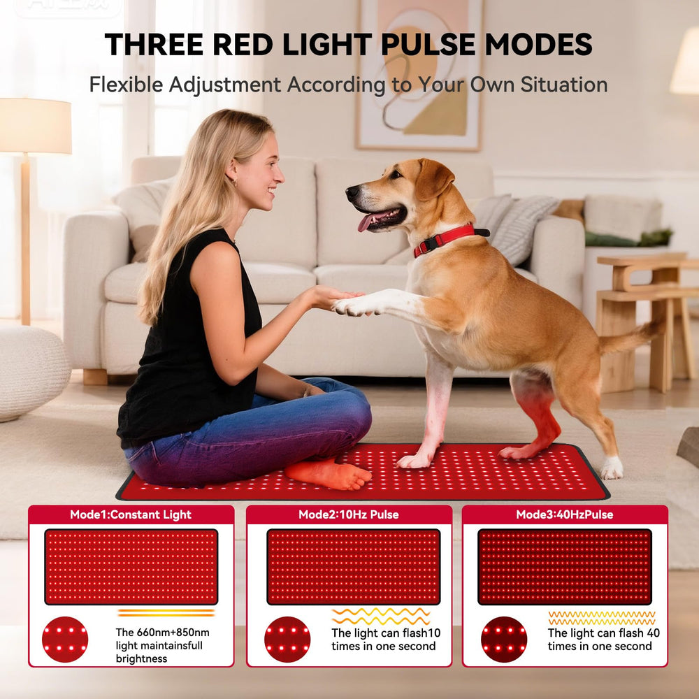 Svlseiia mat offers 5 modes and two power levels for customizable sessions
