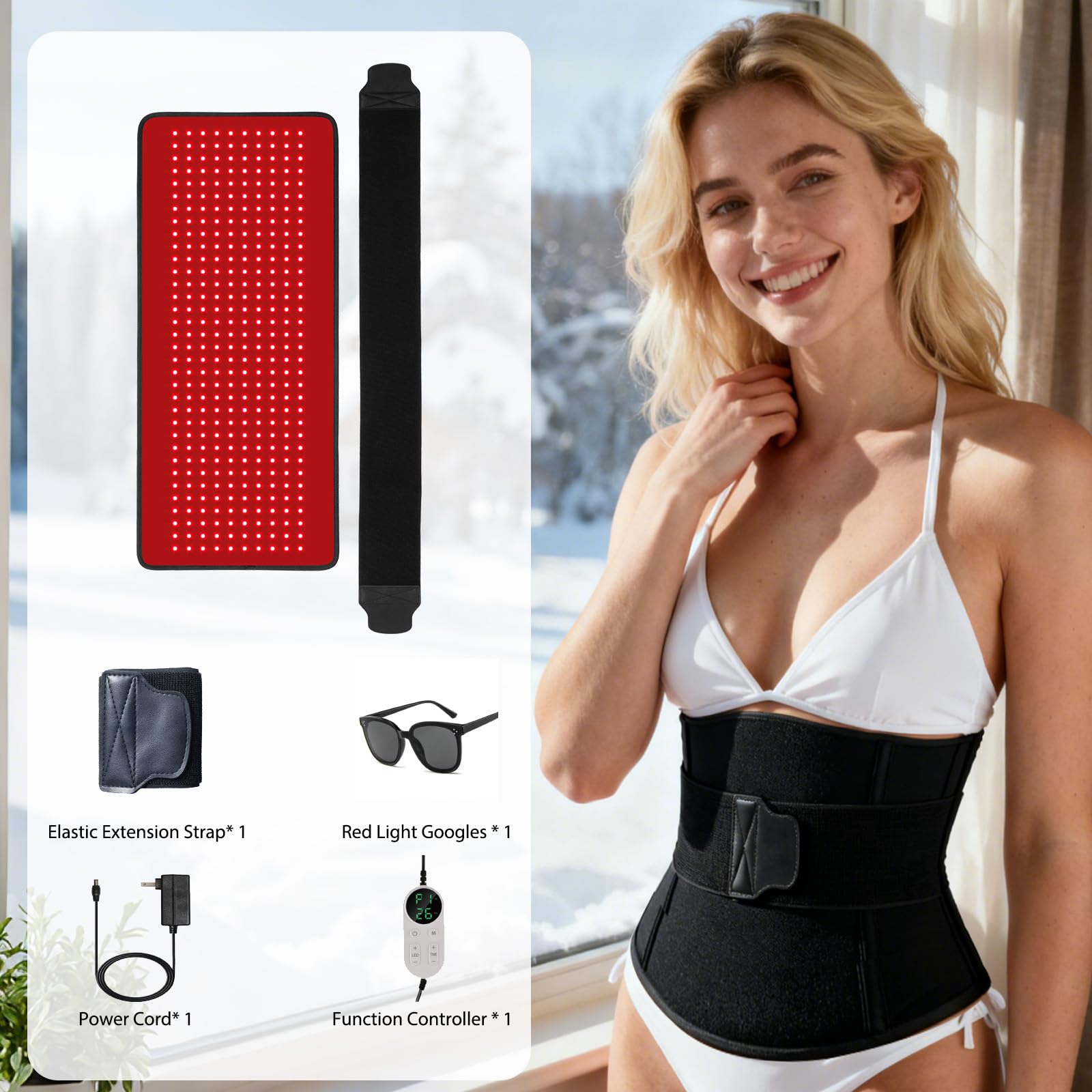 Svlseiia gift ready infrared light therapy mat for loved ones