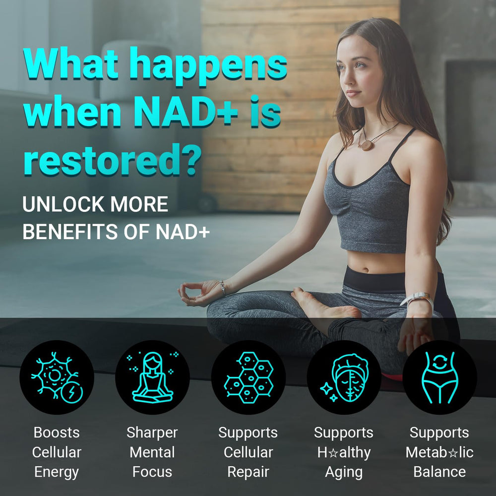 Svovita NAD supplement label showing 500mg NAD and 50mg trans-resveratrol for ingredient clarity.
