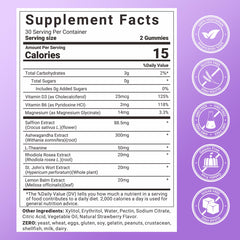 Svovita saffron gummies strawberry flavor bites for easy daily routine.