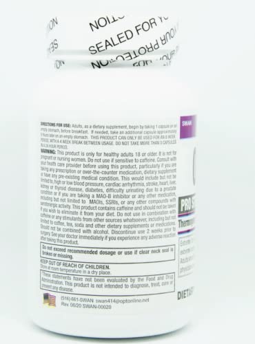 Swan Extreme OxyElite Pro Strength label close-up highlights key ingredients.