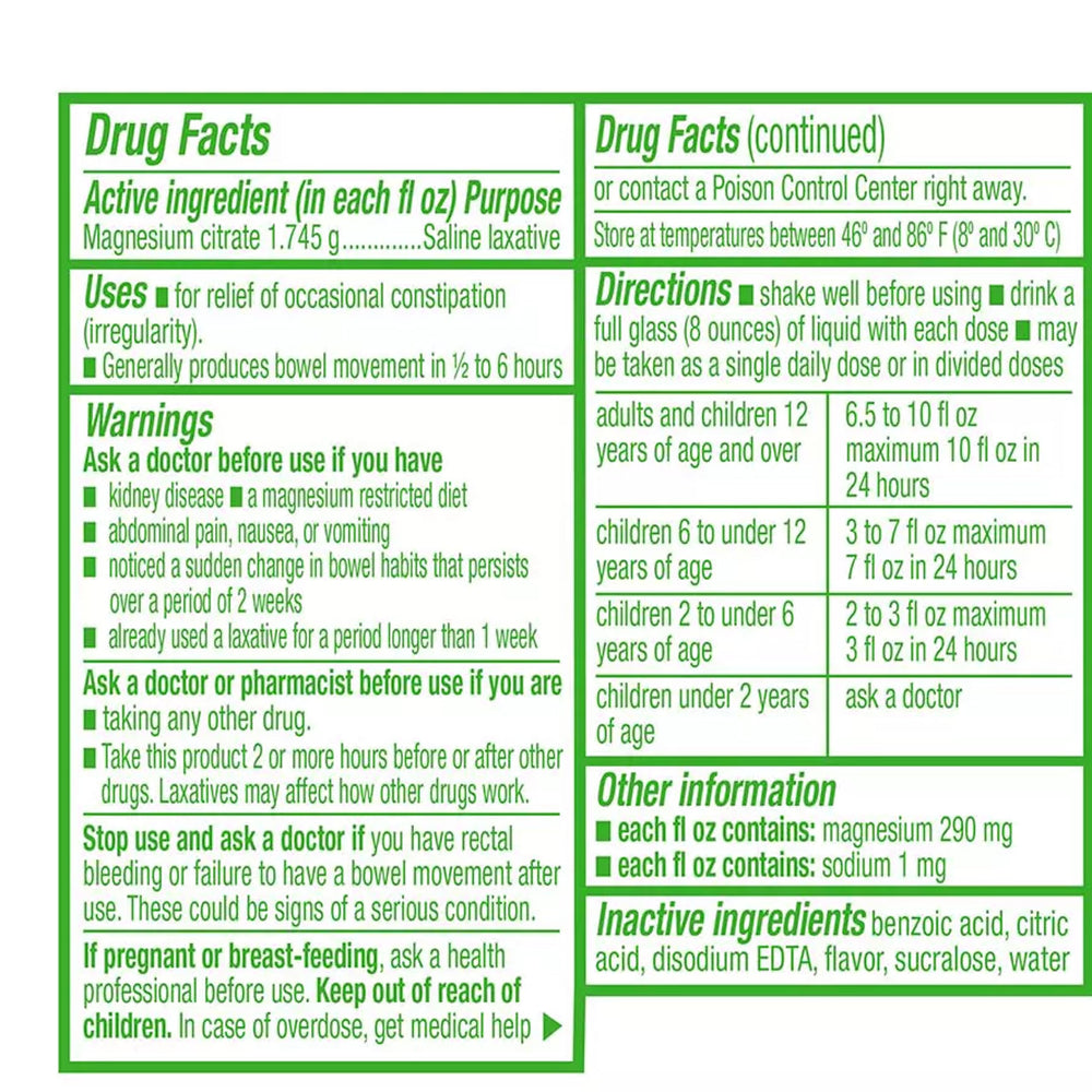Swan label close-up highlighting lemon flavor and serving size
