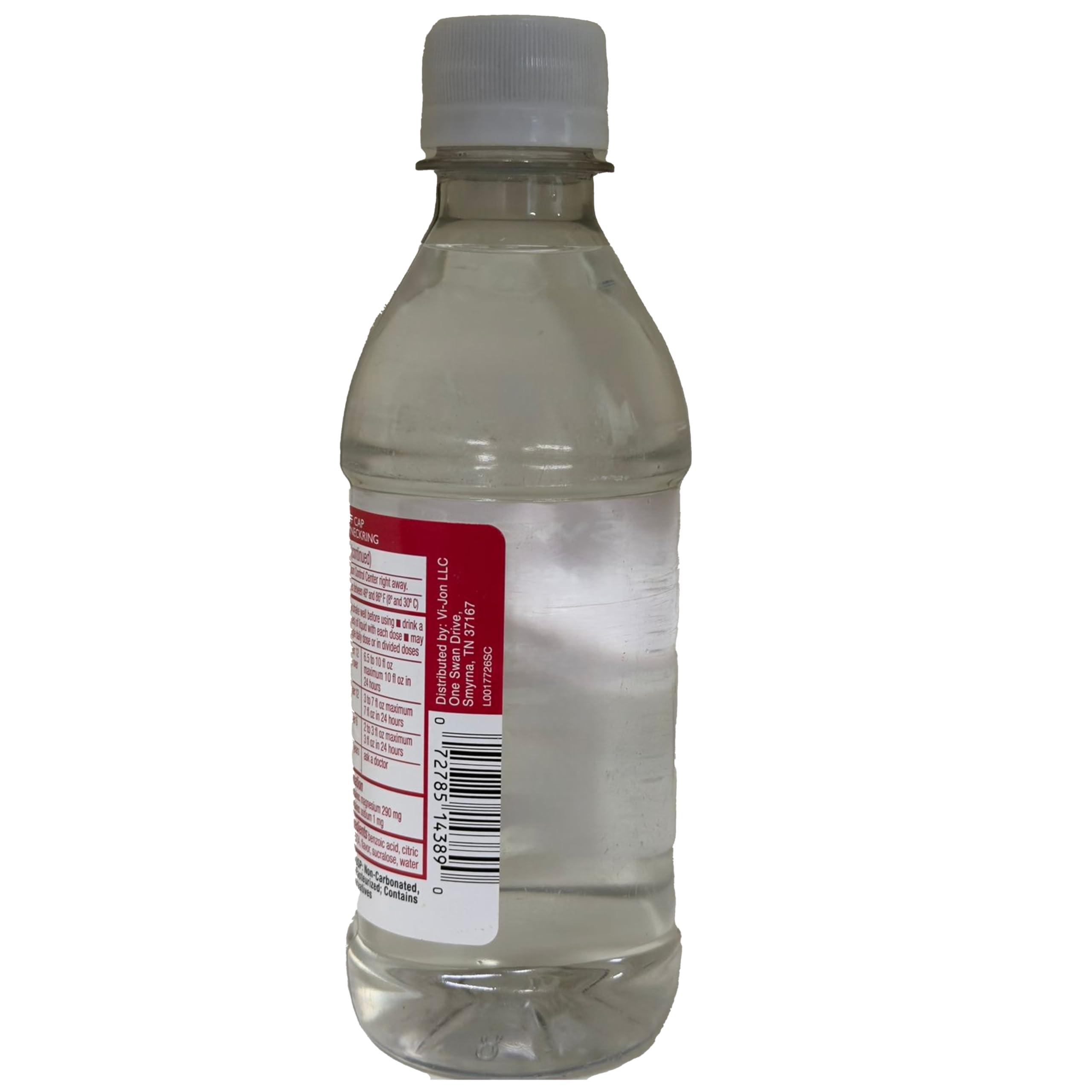 Swan Magnesium Citrate Cherry packaging with ingredients list detailed.