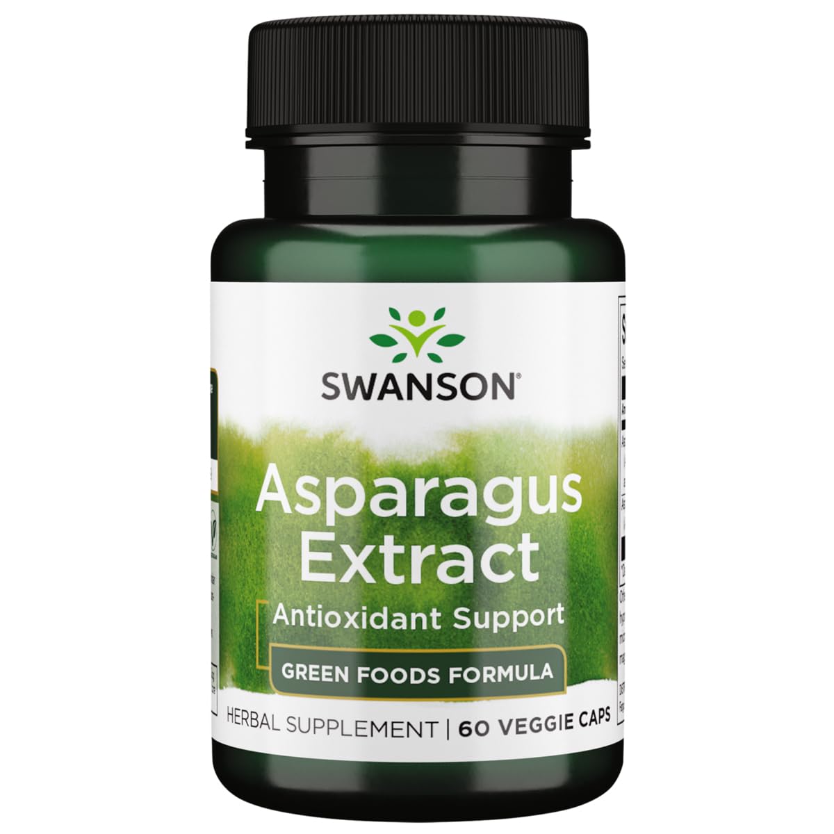 Swanson Asparagus Extract bottle offers daily support for healthy balance.