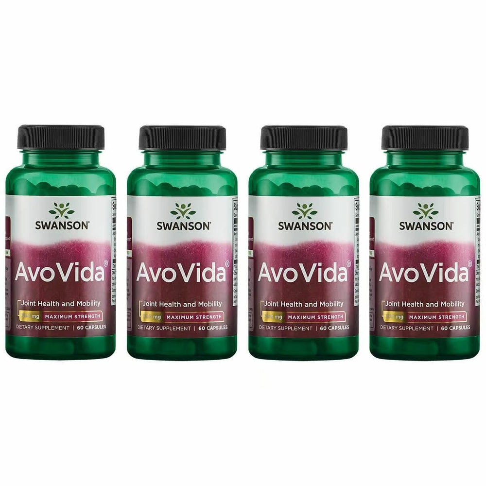 Swanson AvoVida bottle front showing joint support and everyday mobility