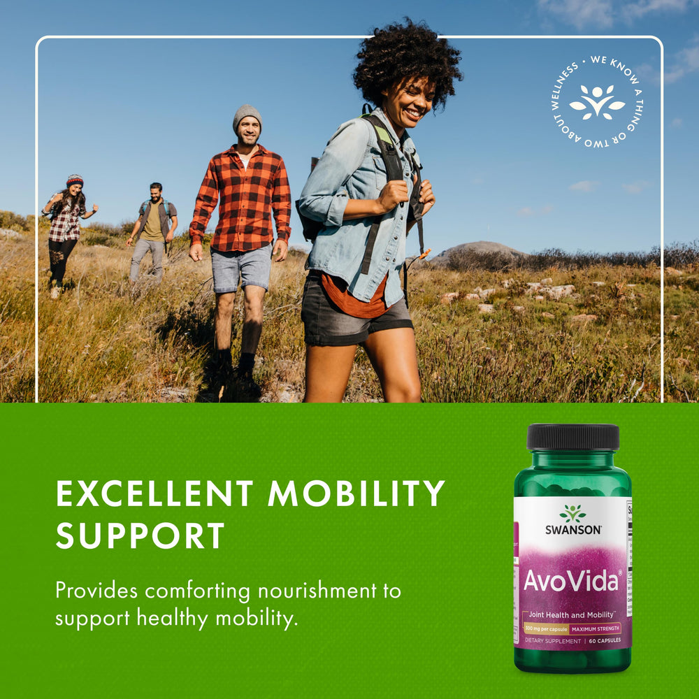 Swanson AvoVida capsule in morning routine for mobility