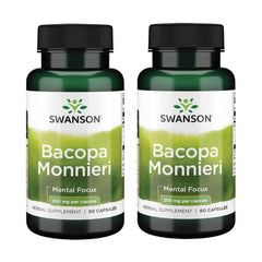 Swanson Bacognize bottle with 250 mg capsules for daily cognitive support