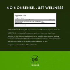 Swanson label and packaging signaling GMP quality and science-backed formulation for daily wellness