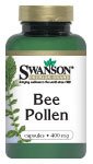 Swanson Bee Pollen 400 mg capsules—daily immune support and natural energy boost.