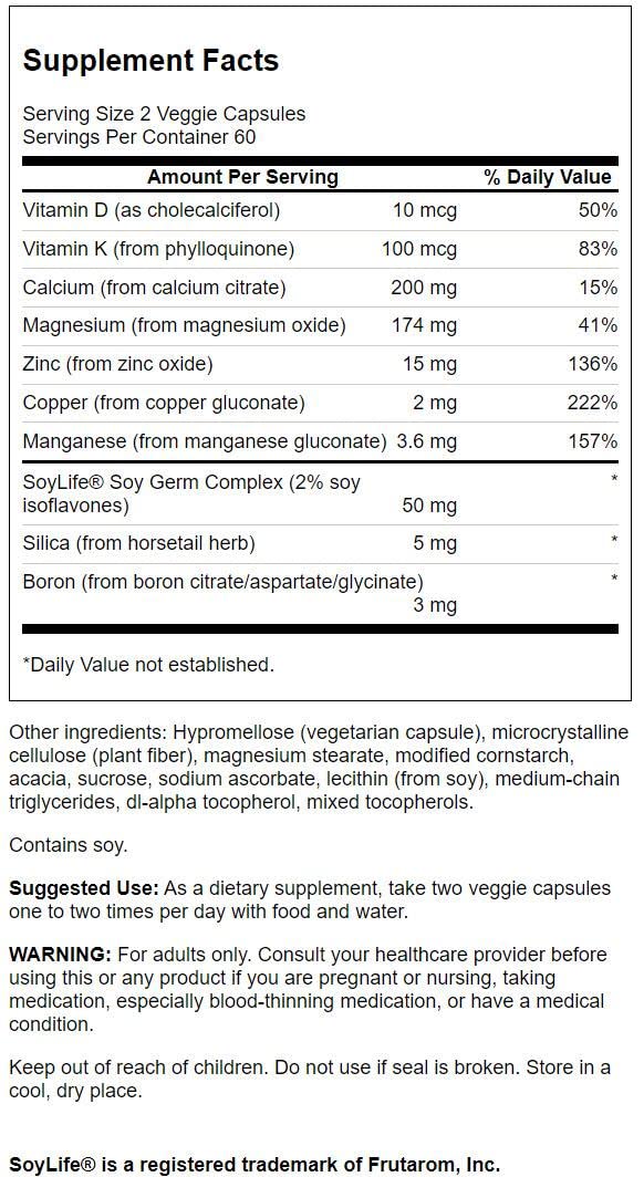 Swanson Bone Essentials bottle pour demonstrates easy daily dosing
