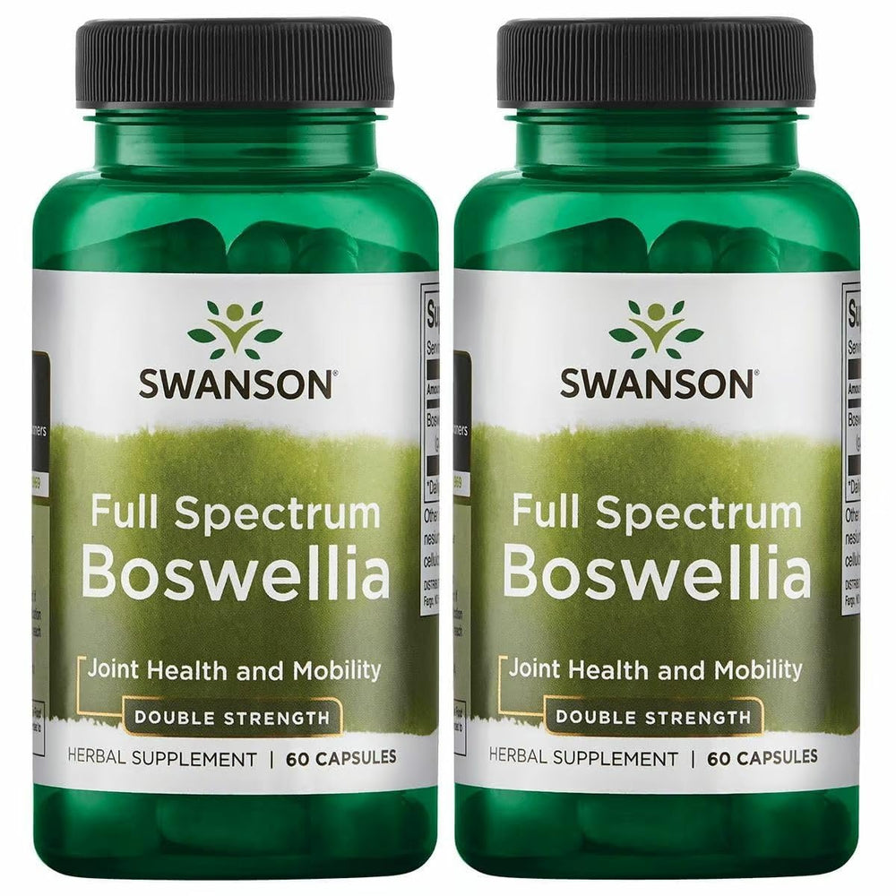 Swanson Boswellia capsules bottle front for joint support