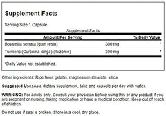 Swanson boswellia-curcumin capsules closeup highlighting capsule texture for reliable daily use.