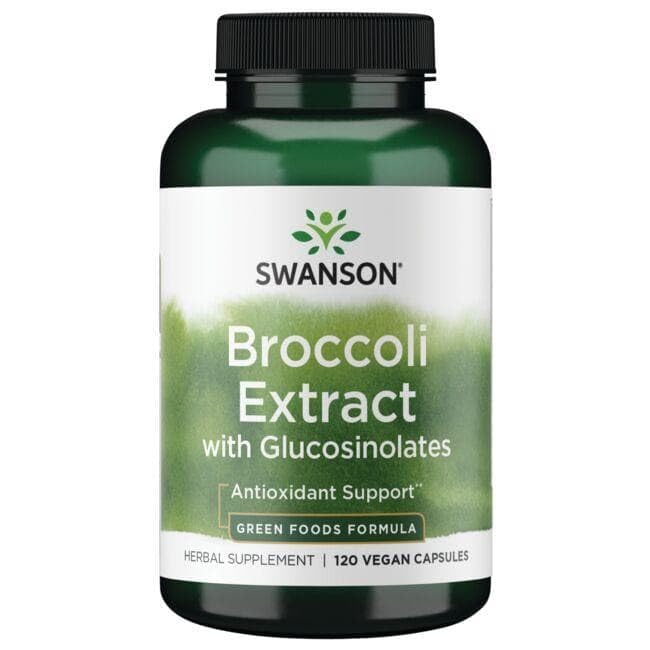 Swanson broccoli glucosinolates packaging signals long shelf life and quality control.