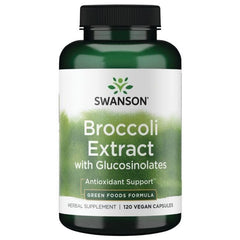 Swanson broccoli glucosinolates packaging signals long shelf life and quality control.