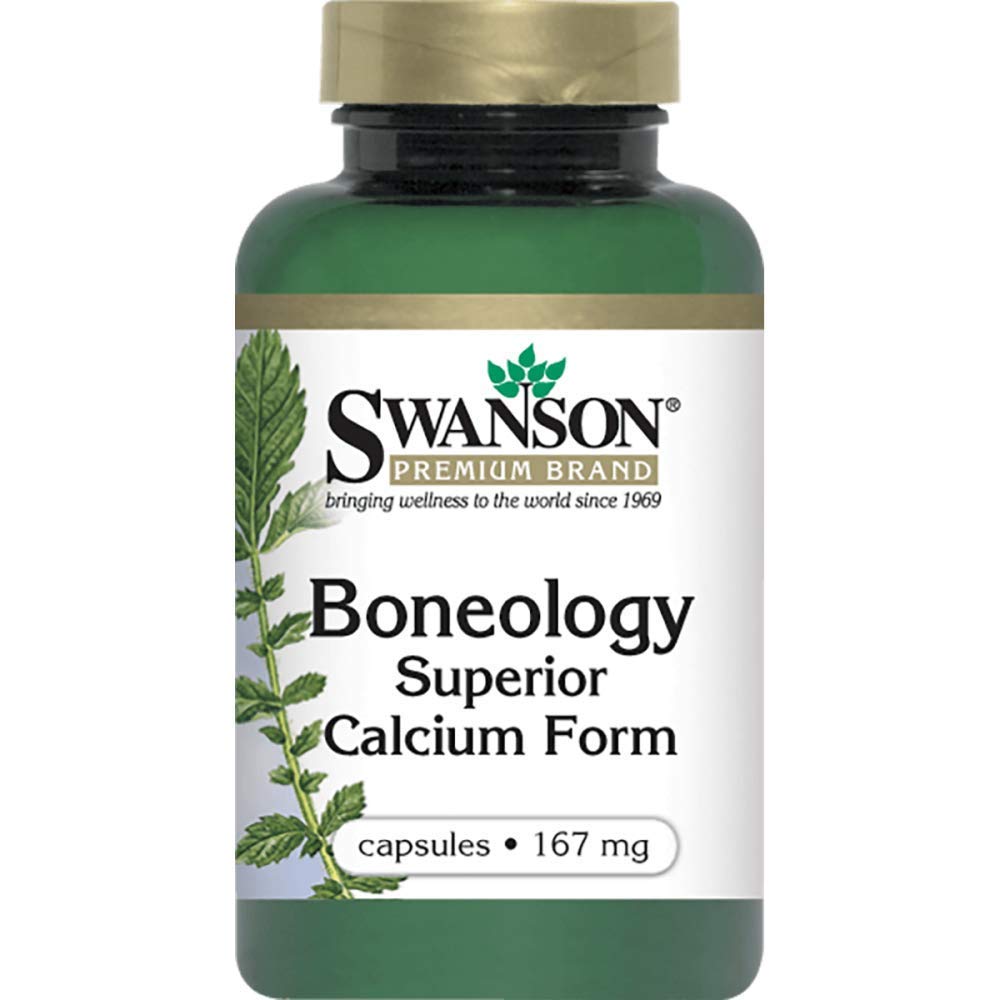 Swanson Calcium Micro Hydroxy with PHOS bottle, easy daily calcium support.