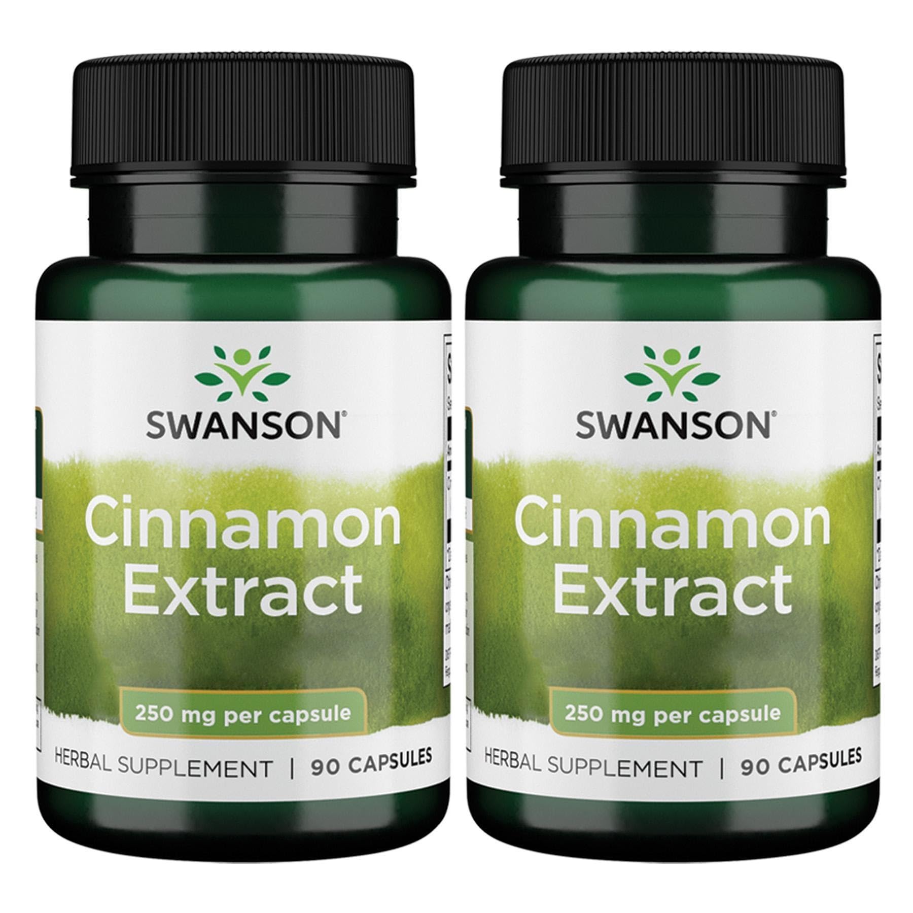 Swanson Cinnamon Extract bottle close-up for daily antioxidant support