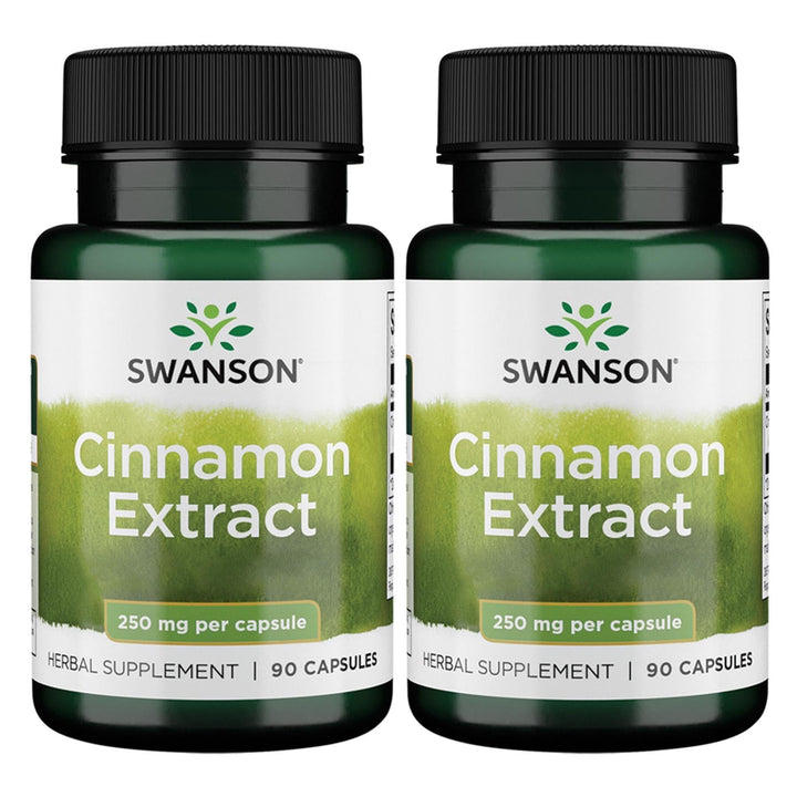 Swanson Cinnamon Extract bottle close-up for daily antioxidant support