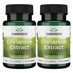 Swanson Cinnamon Extract bottle close-up for daily antioxidant support